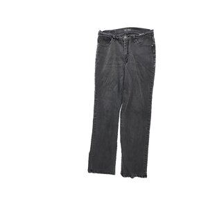 Lee Relaxed fit Straight Leg Mid Rise Women's size 8 Black Denim Jeans